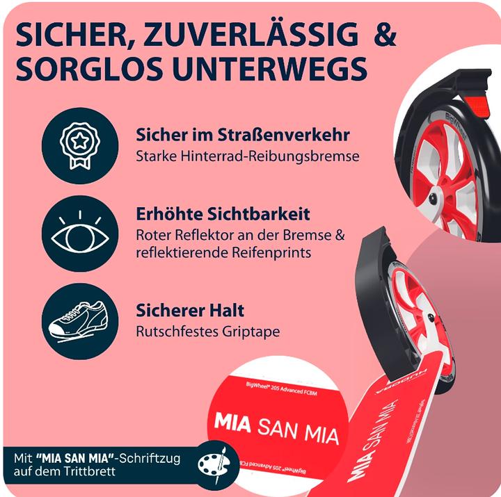 Produktbild Hudora Big Wheel 205 ADVANCED, FCBM