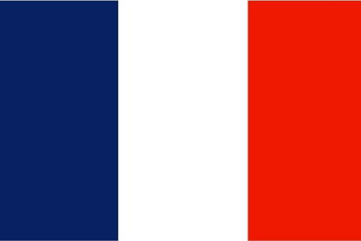 Osculati Nautische Flagge FRANKREICH 30 x 45cm (45 x 30 cm)