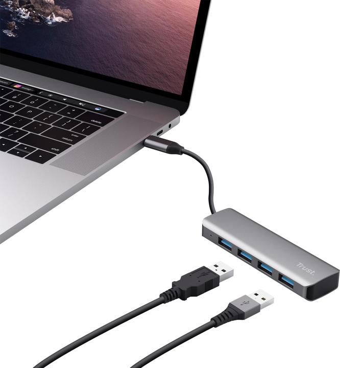 Produktbild Trust Halyx (USB-C, 4 Ports)