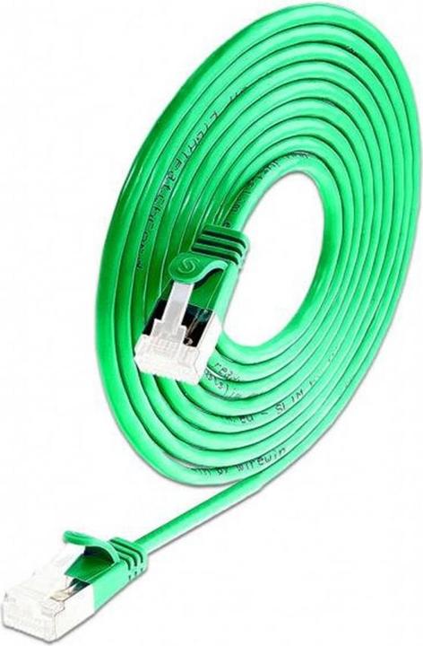 Immagine prodotto Wirewin Cavo patch Slim : U/FTP, 3.0m, verde (U/FTP, CAT6a, 3 m)