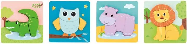 Image du produit Spielba Set de puzzle avec 4 animaux