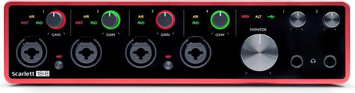 Image du produit Focusrite Scarlett 18i8 3ème gène (USB)