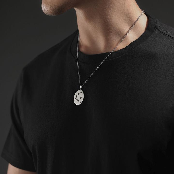 Image du produit Police PEAGN0041201 Fracture (Acier inoxydable, 55 cm)