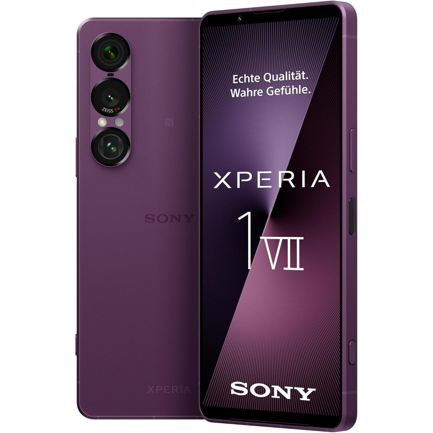 Sony Xperia 1 VII (256 GB, Orchideenviolett, 6.50", 5G), Smartphone, Violett