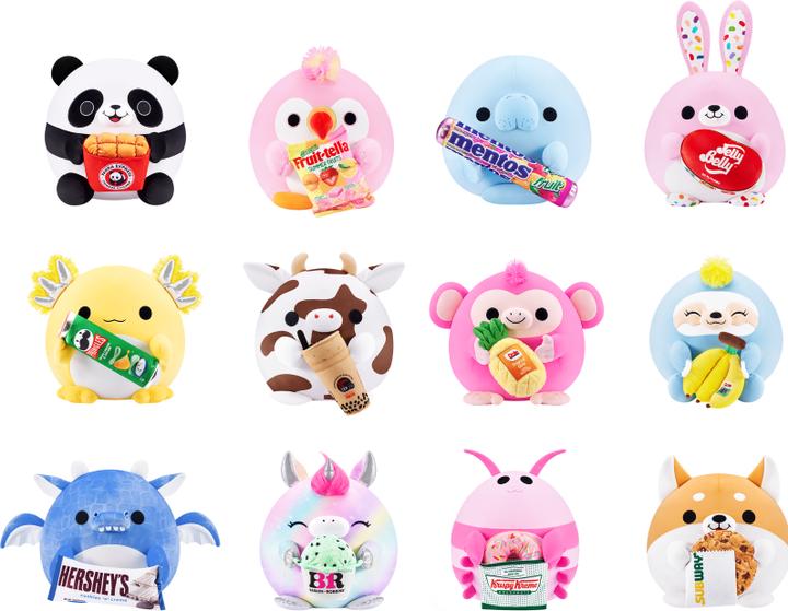 Produktbild Snackles S2 Plush Small 8, bulk Assorted - (77605)