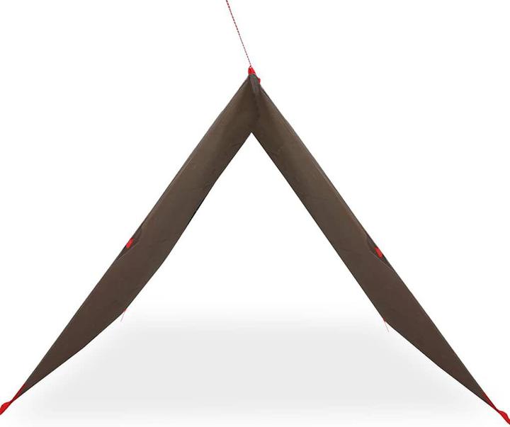 Produktbild VidaXL Tarp Sonnensegel Hängematte Zeltplane Braun 406x306cm Wasserdicht (Tarp, 1.15 kg)