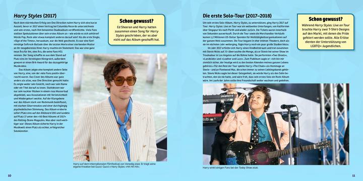 Produktbild Tribute Edition Harry Styles Mosaik Stickerbuch