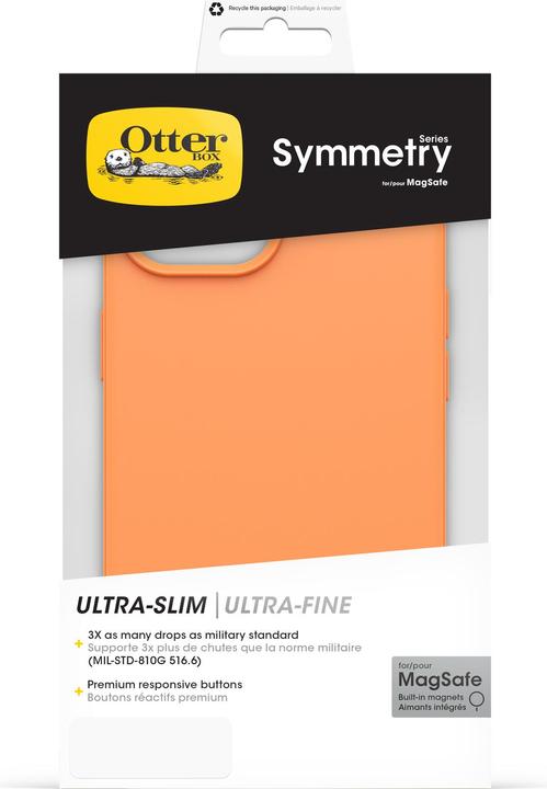 Immagine prodotto OtterBox Symmetry mit MagSafe (Apple iPhone 16e, Apple iPhone 13, Apple iPhone 14, Apple iPhone 15)