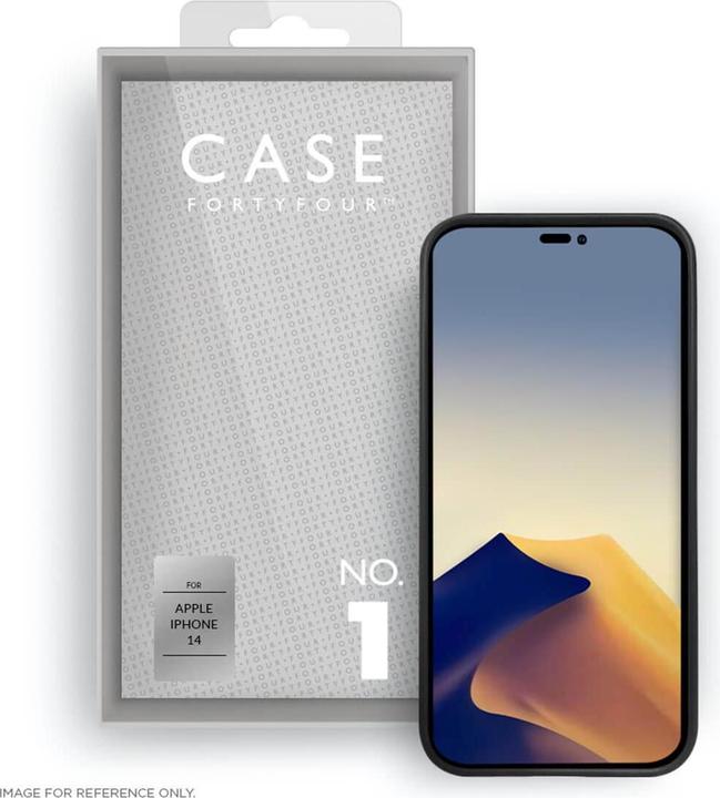 Image du produit Case FortyFour Couverture souple No.1 noir (Apple iPhone 14)