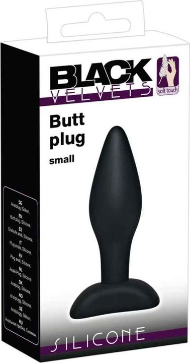 Actual product image Black Velvets Soft touch plug