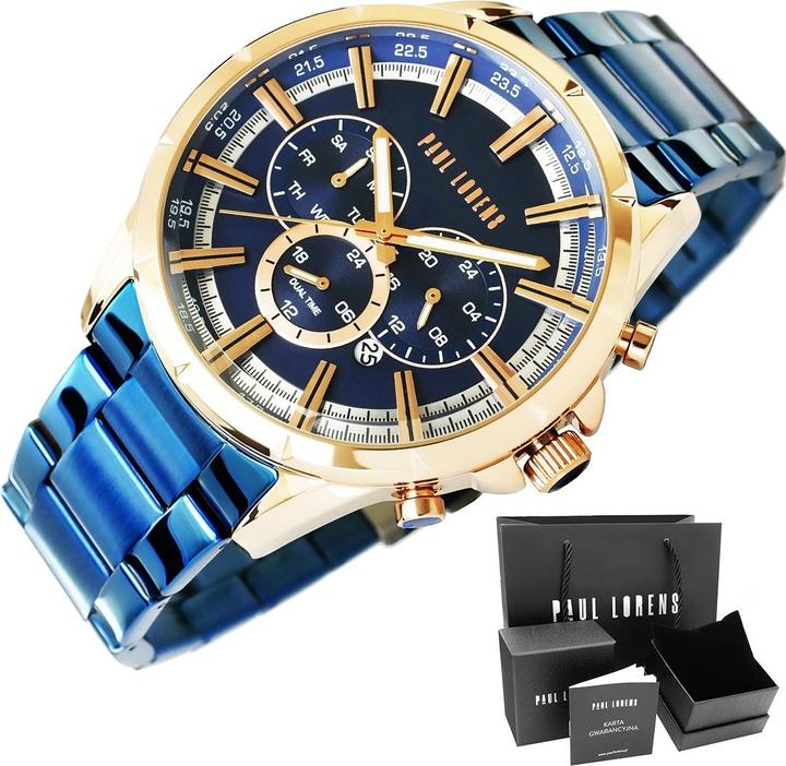 Image du produit Paul Lorens Herrenuhr PL13605B-6F3 (200 mm)