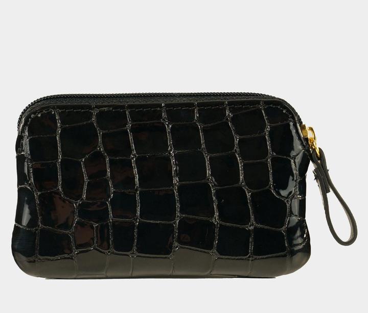 Actual product image Braun Büffel Verona leather key case 11 cm