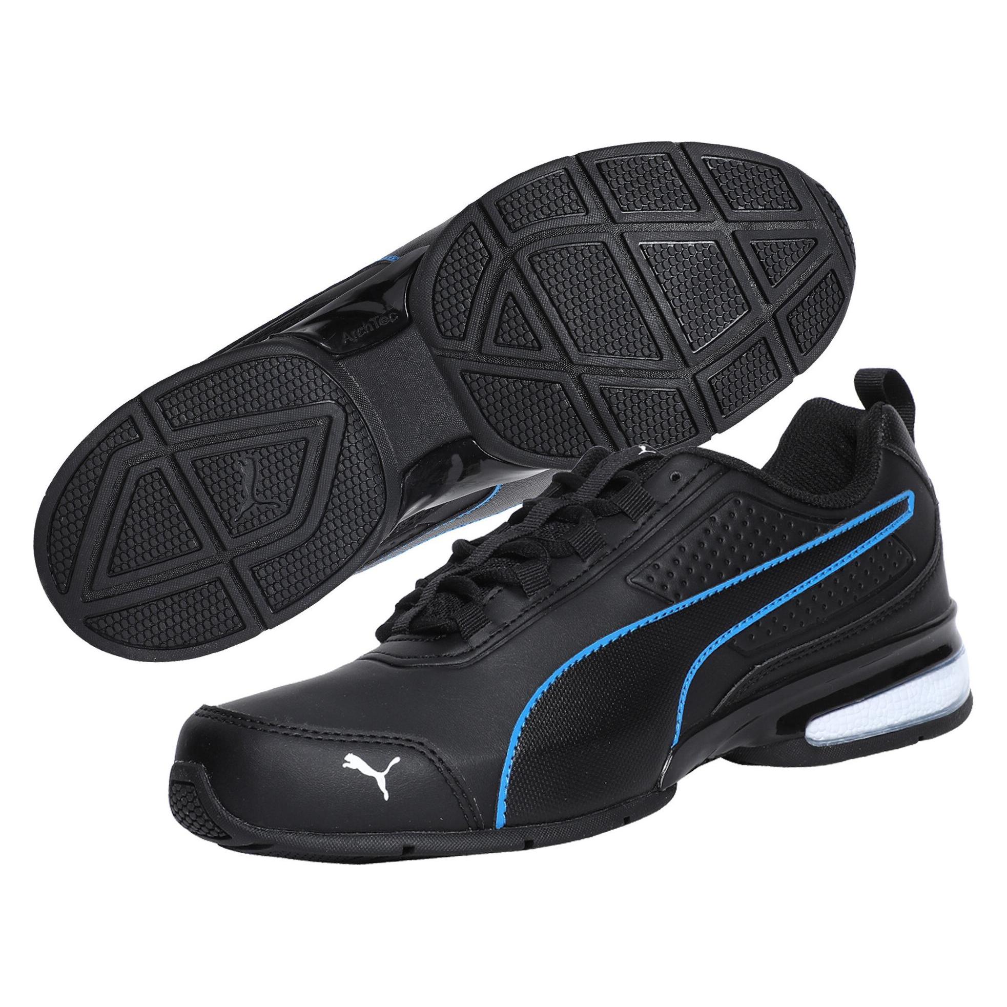 Puma, Unisex, Voetbalschoenen, Veterschoenen (44), Zwart