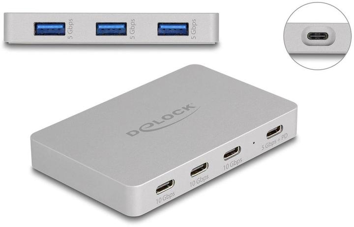 Immagine prodotto Delock 64279 (USB-C, 7 porte)