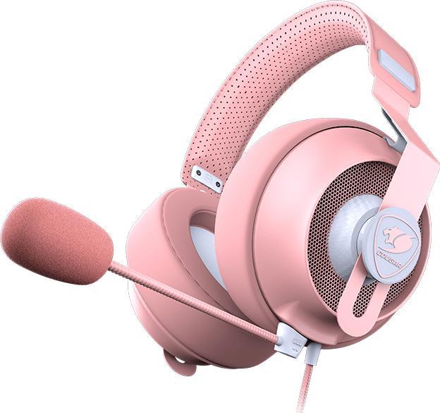 Produktbild Cougar Gaming Phontum S Pink Kopfhörer Verkabelt Kopfband (Kabelgebunden)