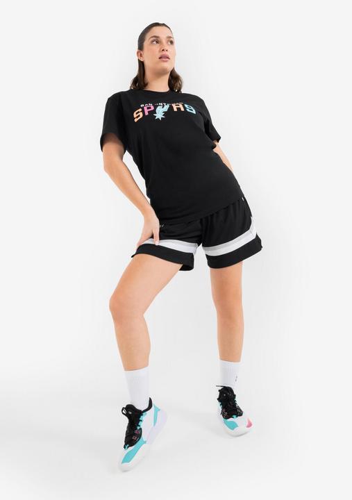 Image du produit Tarmak T-shirt de basketball nba san antonio spurs homme/femme - ts 900 ad noir (S)