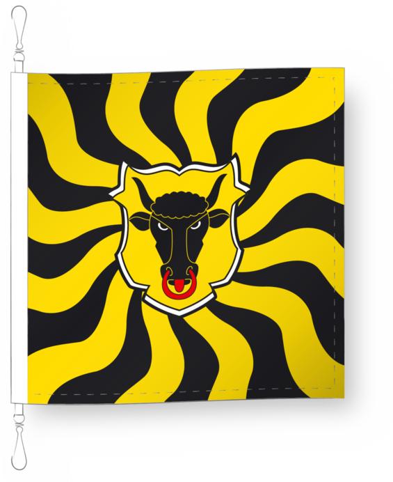 Actual product image Alpenfahnen Uri (50 x 50 cm)