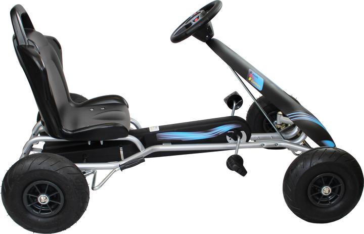 Immagine prodotto Ferbedo GoKart AR8P (Go-kart in argento/blu, da circa 5-11 anni) 112036