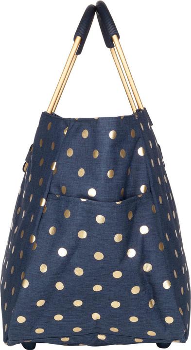 Produktbild reisenthel loopshopper L frame metallic dots blue
