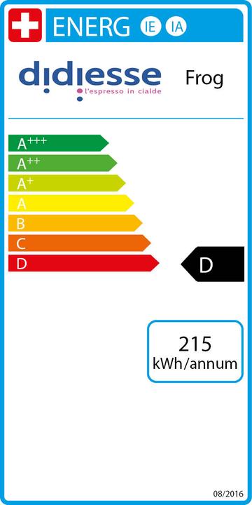 Energie-Label Didiesse Frog Base Revolution (E.S.E.)