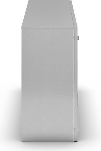 Actual product image kaiserkraft Stainless Steel Clean Room Wall Cabinet (120 cm, 75 cm)