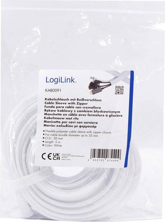 Productafbeelding LogiLink Kabeldoorvoer (Kabeldoorvoer, 500 cm)