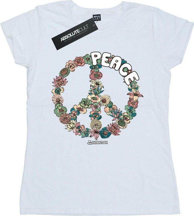Image du produit Woodstock - T-shirt FLORAL PEACE - Femme (L)
