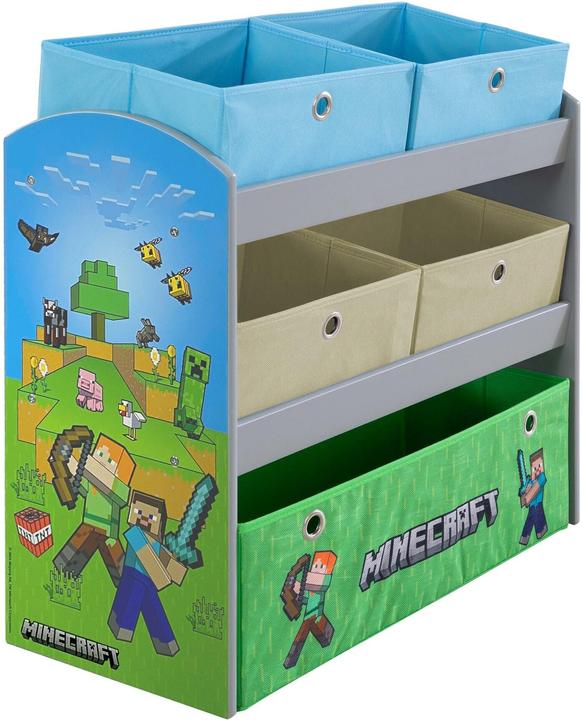 Actual product image Phoenix Minecraft game shelf (60 x 30 x 63.50 cm)