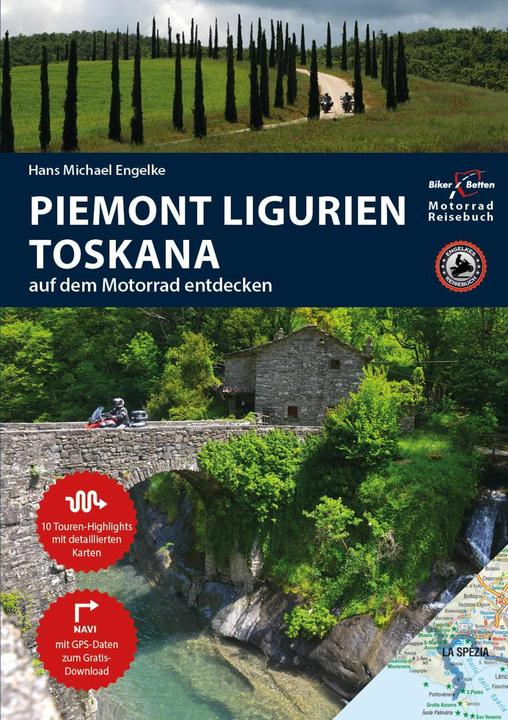 Produktbild Piemont, Ligurien, Toskana (Deutsch, Hans Michael Engelke, 2017)
