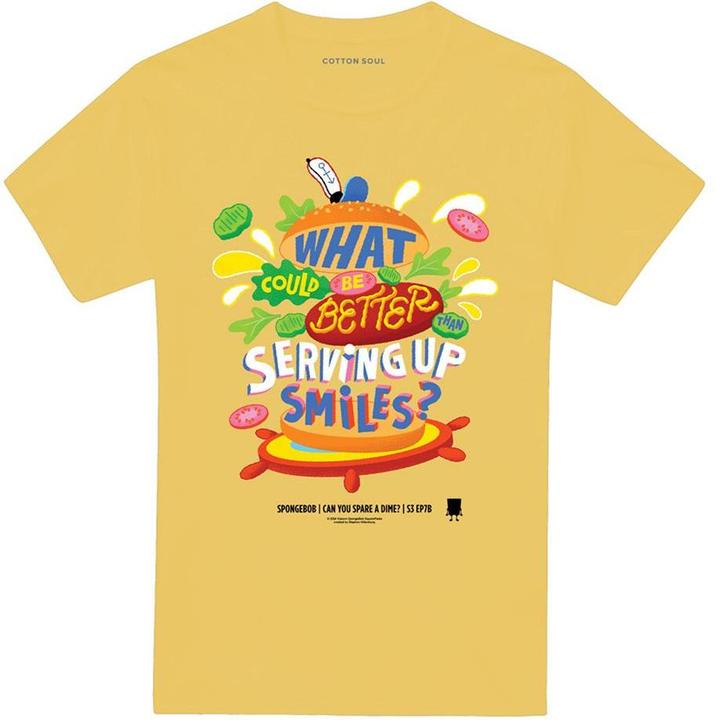 Produktbild Spongebob Squarepants Serving Up Smiles TShirt (XXL)