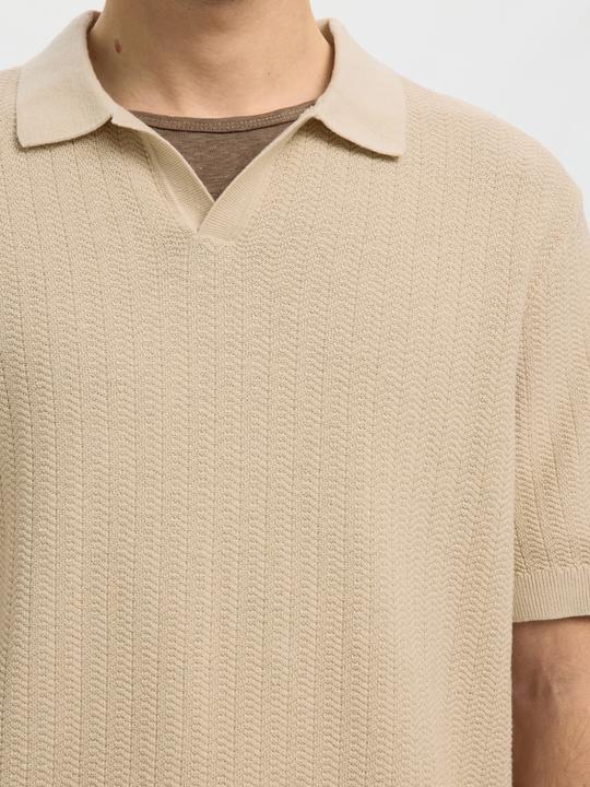 Produktbild Selected Leinenmix Poloshirt (M)