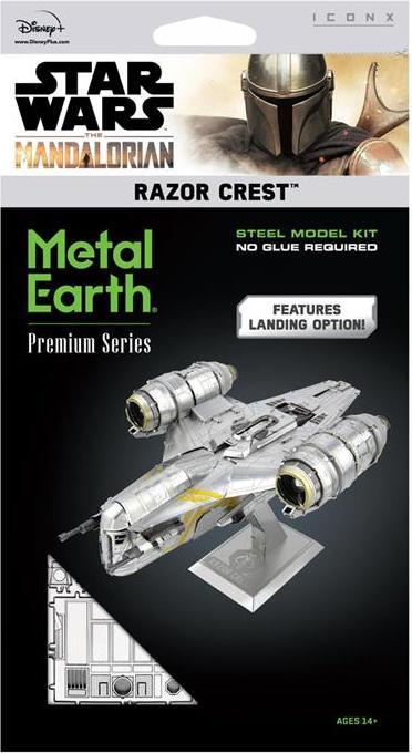 Image du produit Metal Earth Iconx Star Wars Mandalorian - Razor Crest