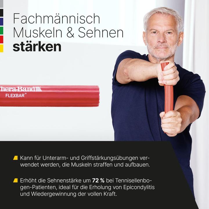 Produktbild TheraBand Thera Band Flex Ueb St Rot
