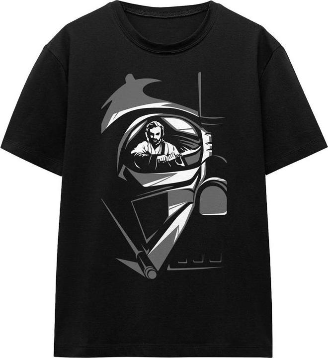 Immagine prodotto Star Wars Maglietta Obi Wan Kenobi Vader Occhio Adulto Unisex (S)
