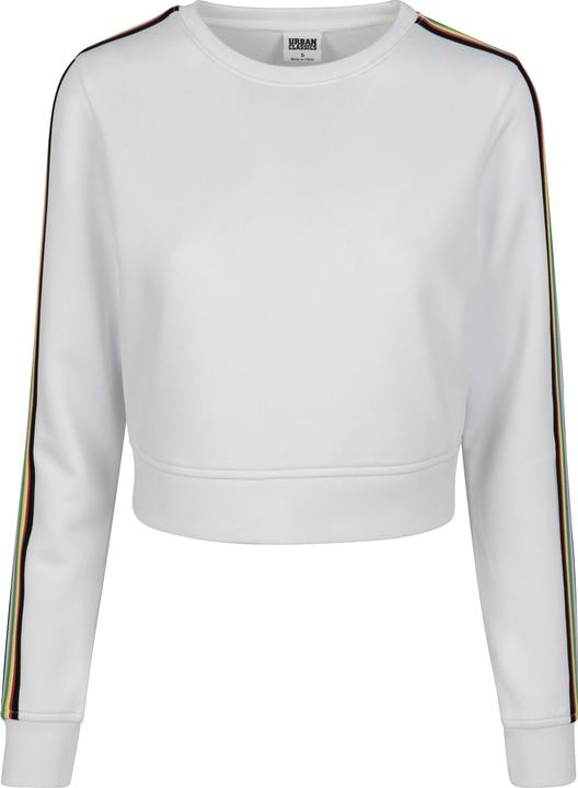 Produktbild Urban Classics Ladies Multicolor Taped Sleeve Crewneck (S)