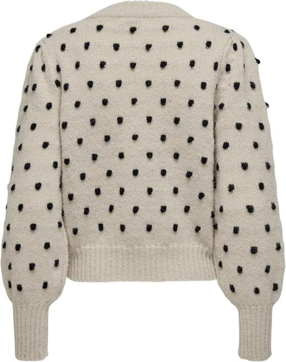 Produktbild JdY JDYSIGRID LIFE L/S ONECK PUFFDOT PUL KNT Strickpullover (XS)