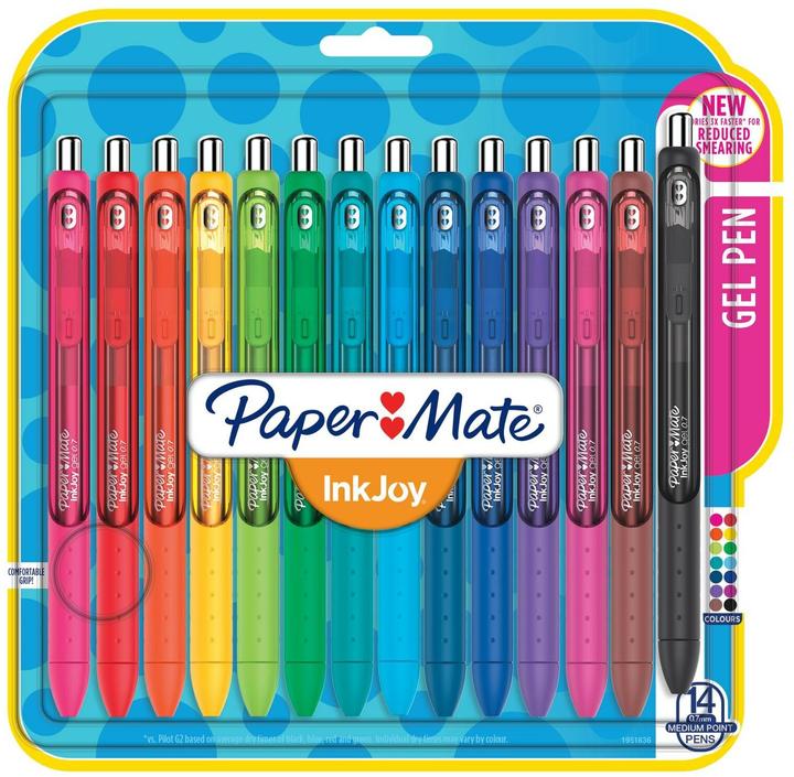 Actual product image Paper Mate InkJoy Gel Fun M (Multicolor, 14 x)