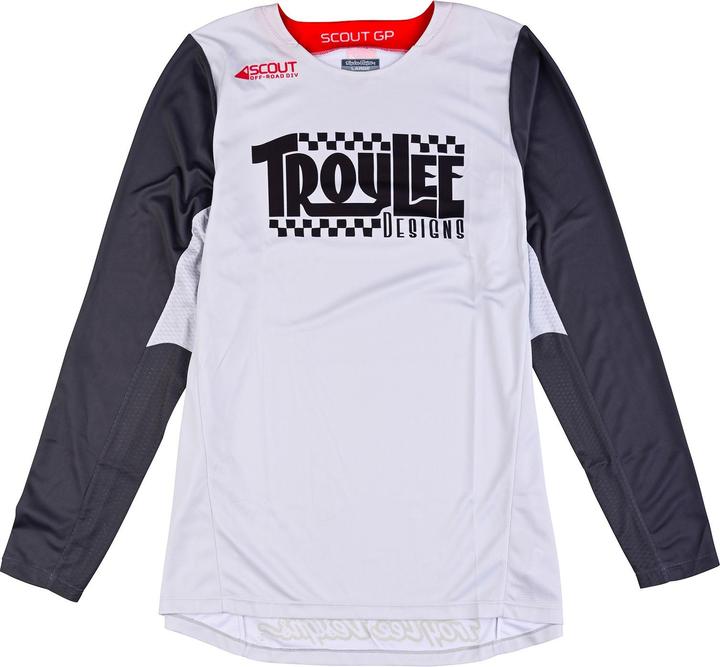 Image du produit Troy Lee Designs Scout GP Jersey, Big Lee, charcoal/fog, S (S)
