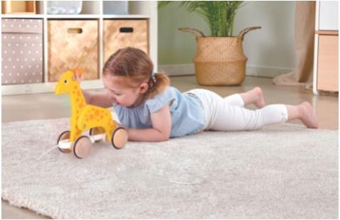 Actual product image Hape Pull-along giraffe