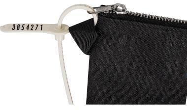 Productafbeelding Veloflex Zak met rits DIN A5 textiel zwart (A5, 1 x)