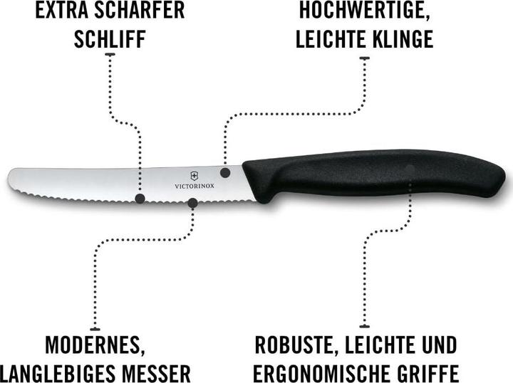Produktbild Victorinox Wurst- und Tomatenmesser (11 cm)