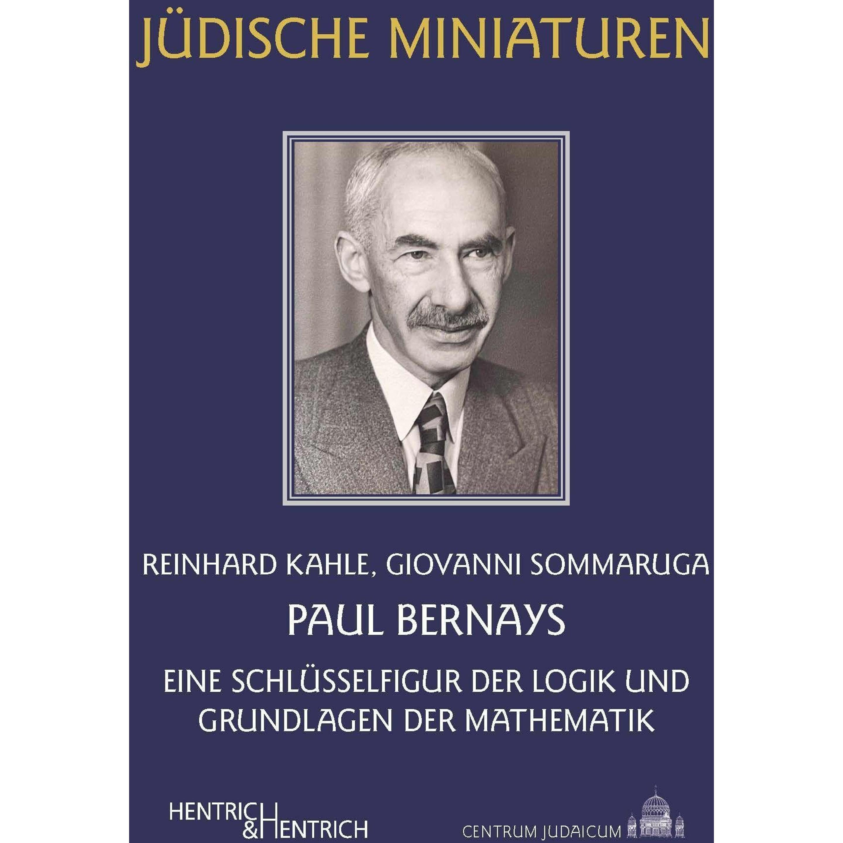 Paul Bernays, Fachbücher von Reinhard Kahle, Giovanni Sommaruga