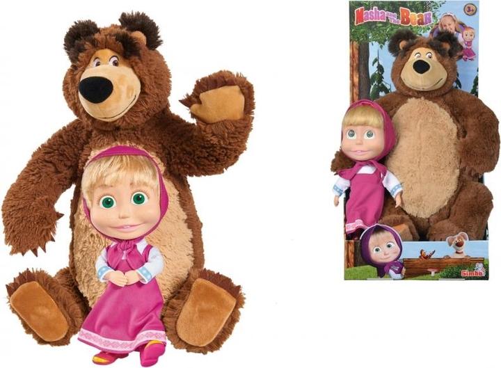 Produktbild Simba Mascha und der Bär Set (23 cm)