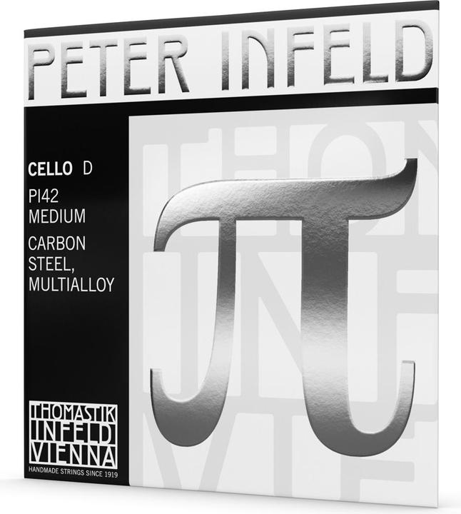 Actual product image Thomastik PETER INFELD D-Cellosaite 4/4