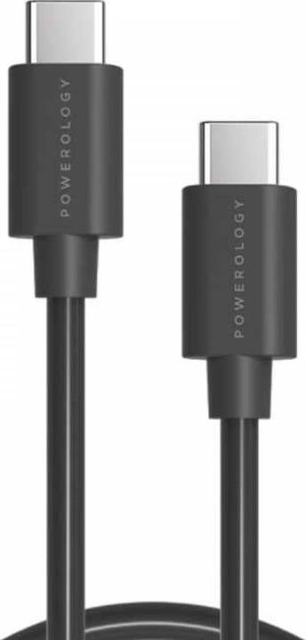 Produktbild Powerology PVC Type-C to Type-C PD Cable 2M (2 m, USB 2.0, 100 W)