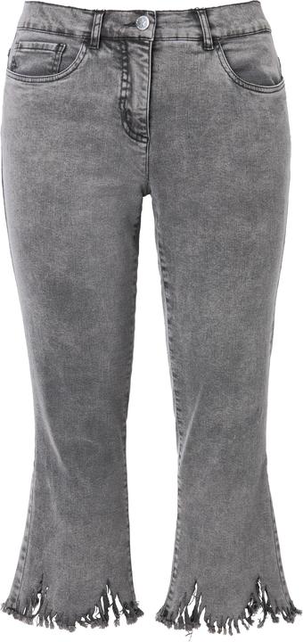 Actual product image Angel of Style 3/4-Jeans, ausgestellter Fransensaum, 5-Pocket (42)