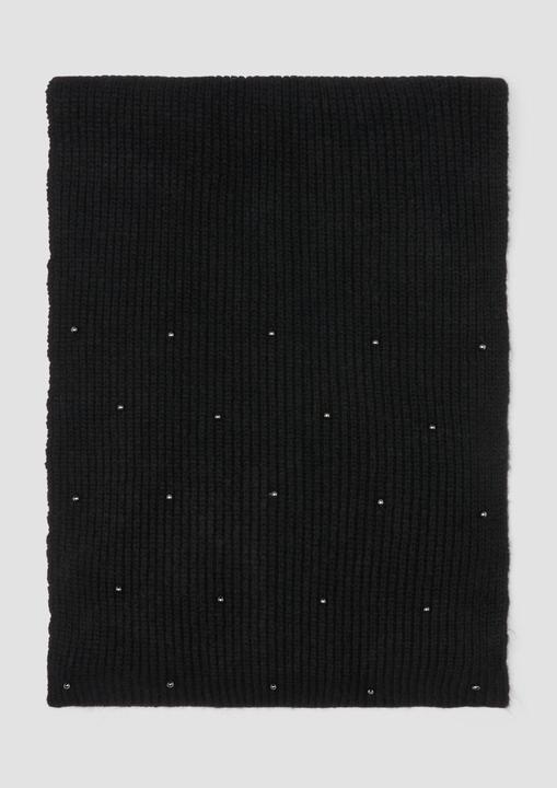 Immagine prodotto s.Oliver Tuch Gestrickter Schal mit Schmuckperlen