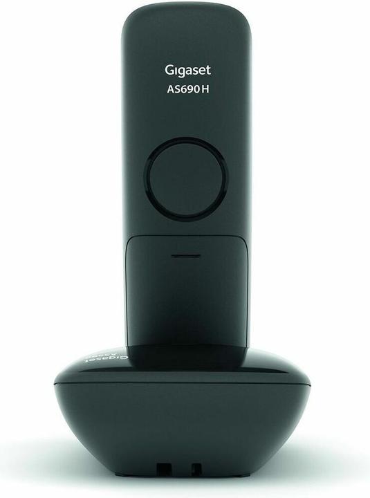 Actual product image Gigaset SIEMENS WIRELESS PHONE AS690 BLACK (S30852-H2816-D201)
