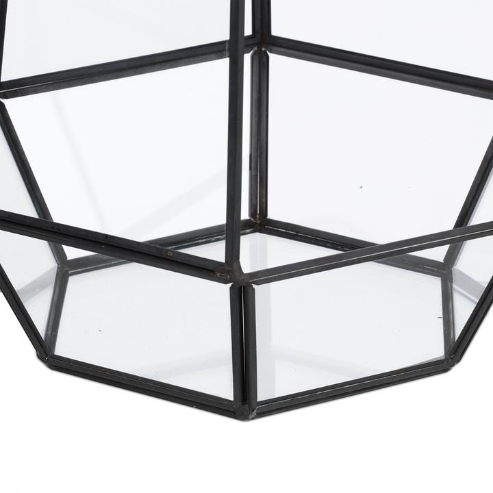 Image du produit Relaxdays Geometrisches Pflanzenterrarium aus Glas
