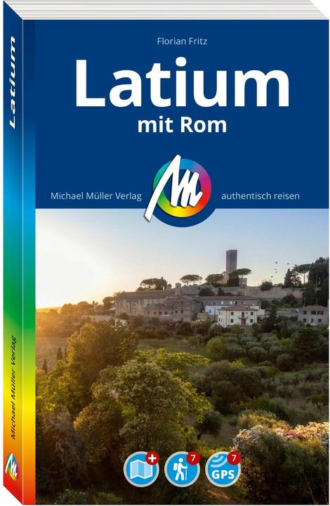 Produktbild MICHAEL MÜLLER REISEFÜHRER Latium mit Rom (Deutsch, Florian Fritz, 2025)